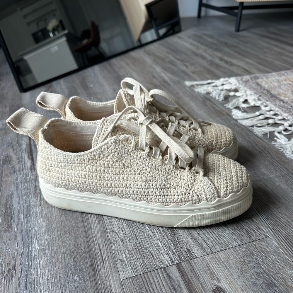 Chloe Crochet Sneakers